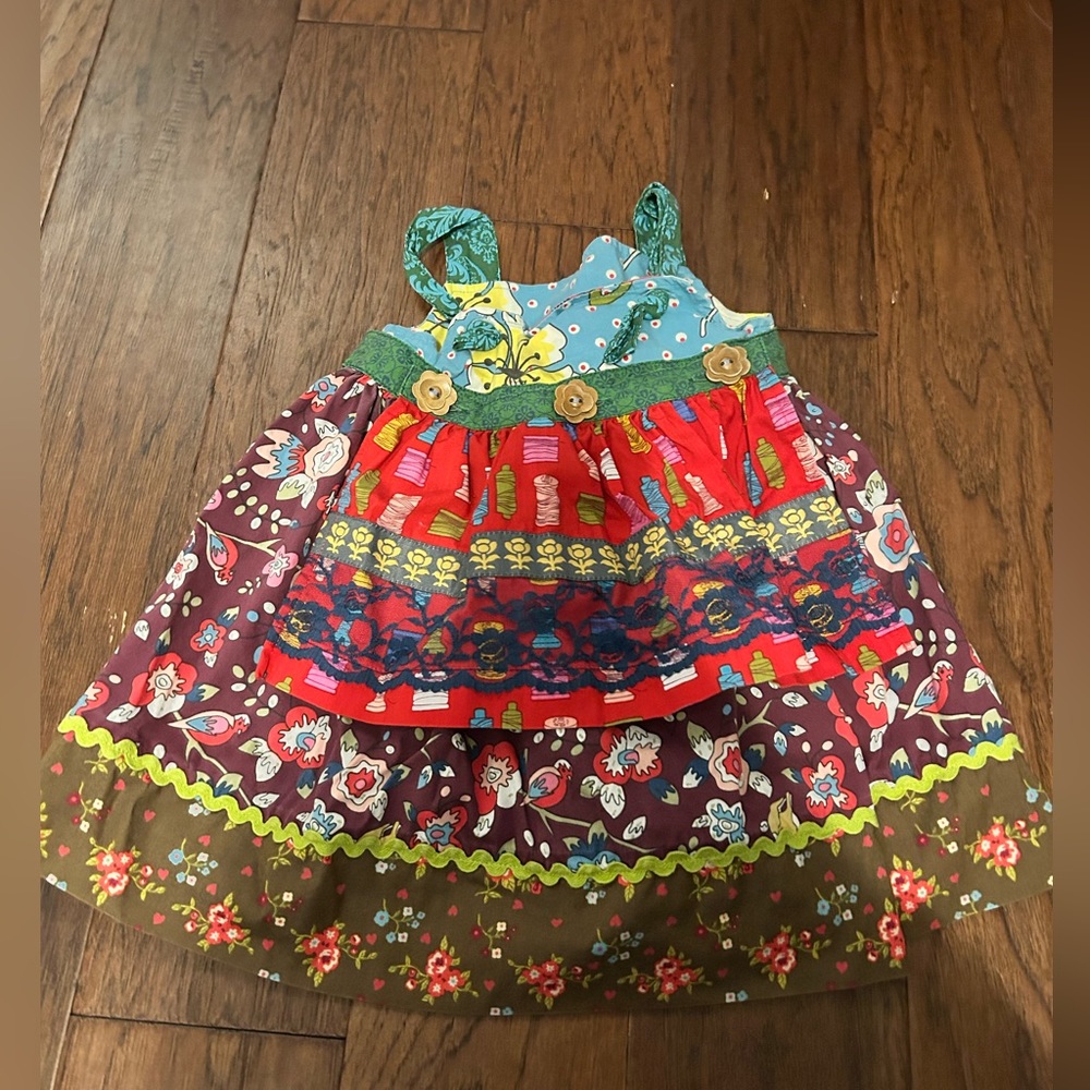 Matilda Jane Paint By Numbers Knot Apron Dress